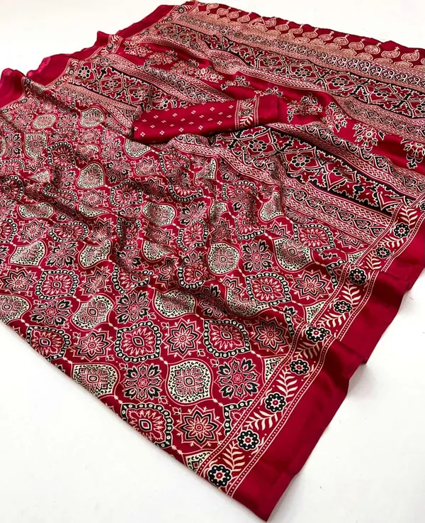 AJRAKHMODALSILKSAREE