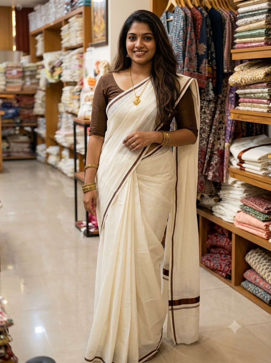 Pulielakkara set saree