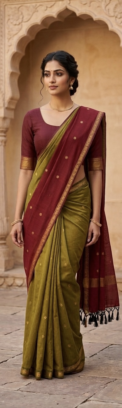Maheswari silk saree